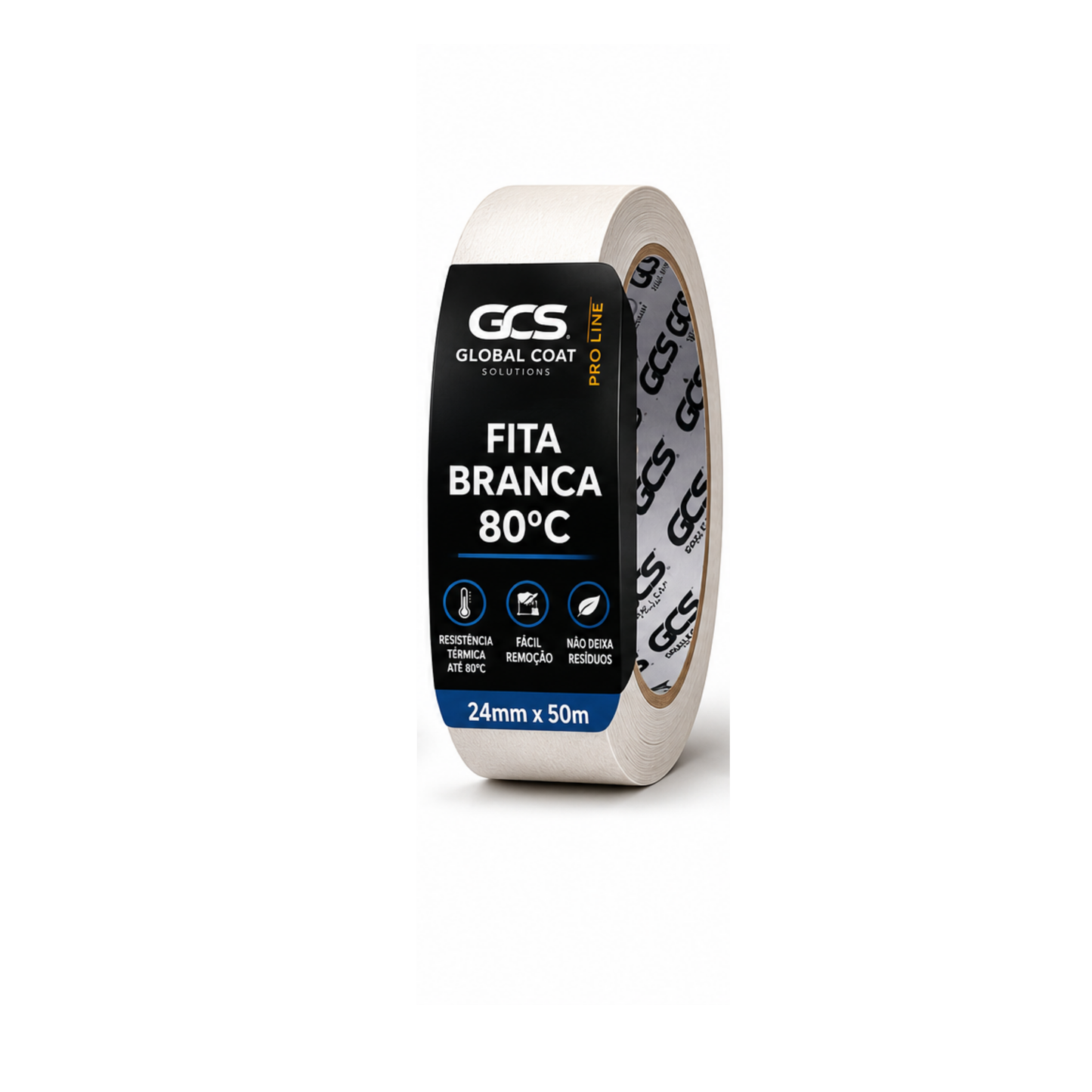 FITA BRANCA 80ºC 36MM*45MT